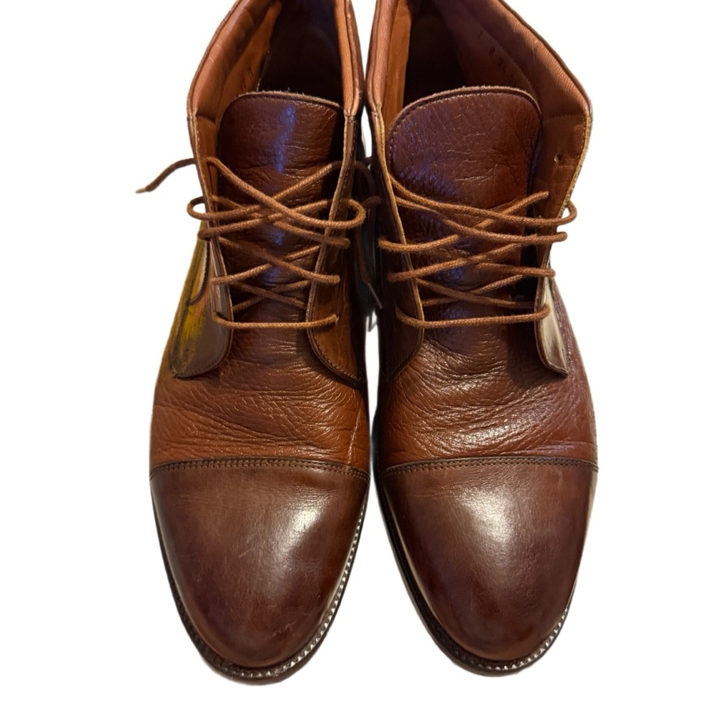 Johnston and Murphy Vacari Genuine Deer Skin Leather Boots